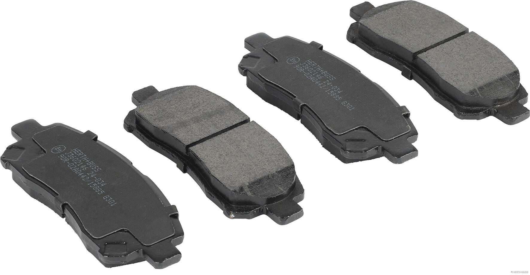 Remblokkenset, schijfrem Herth+Buss Jakoparts J3602146