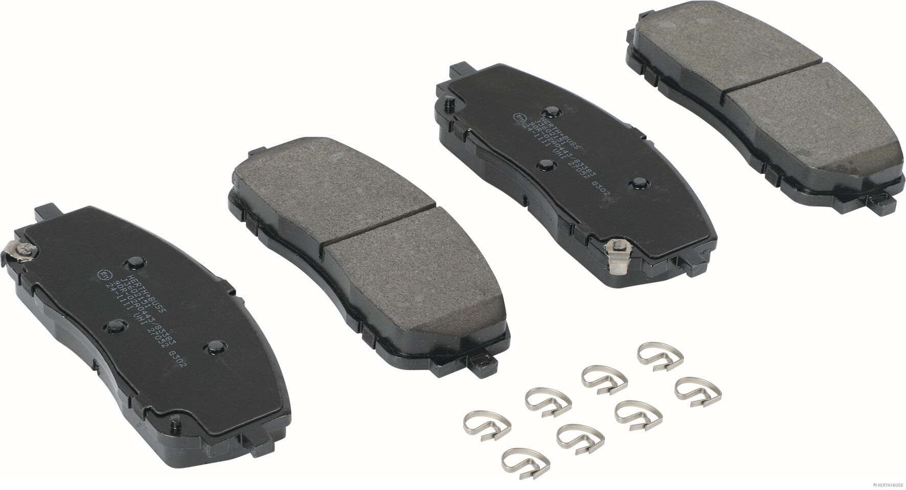 Remblokkenset, schijfrem Herth+Buss Jakoparts J3602151