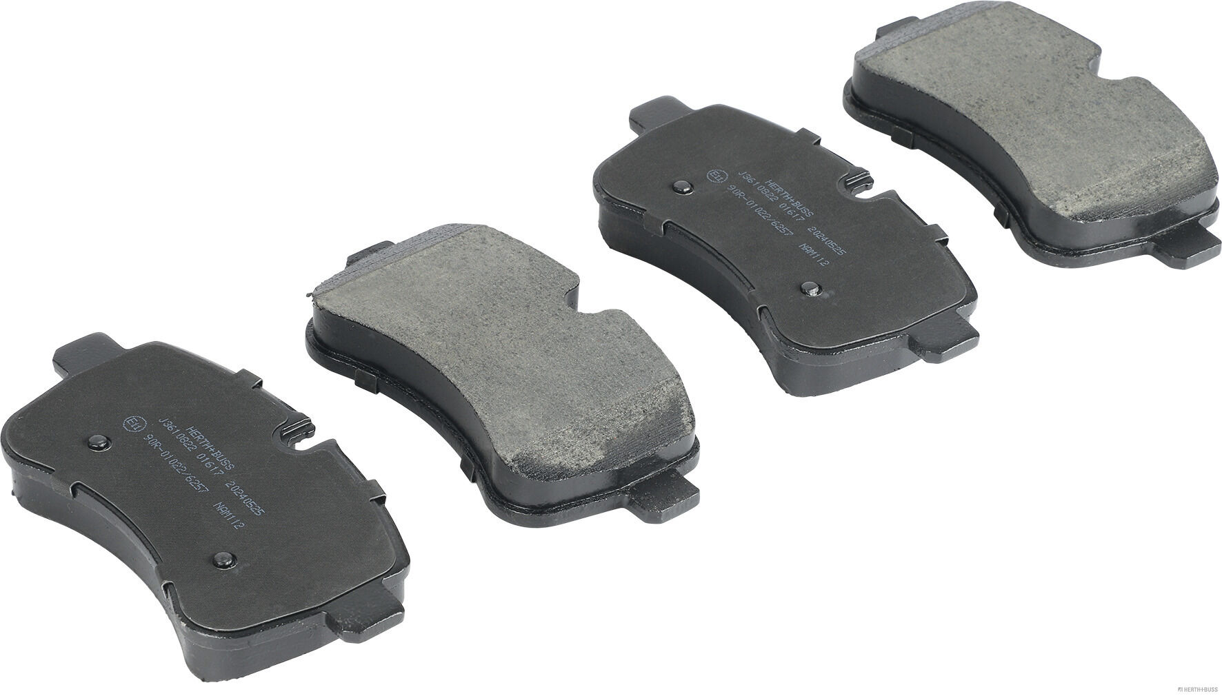Remblokkenset, schijfrem Herth+Buss Jakoparts J3610822