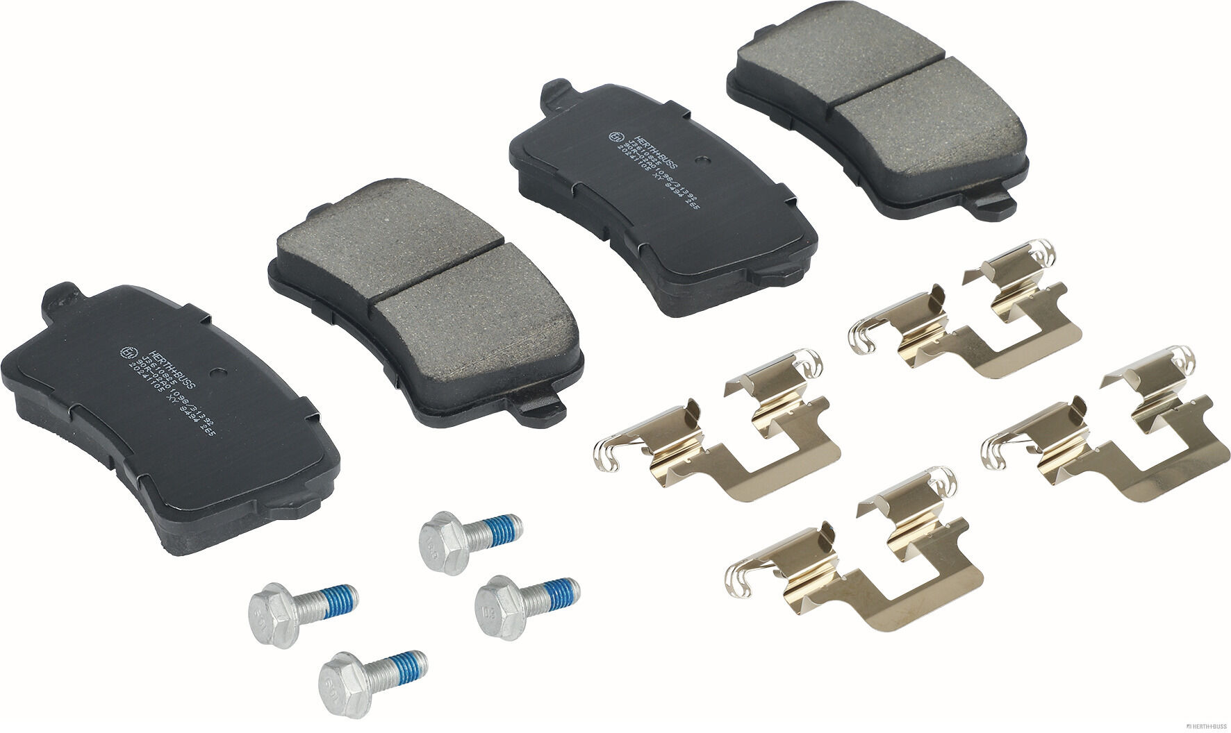 Remblokkenset, schijfrem Herth+Buss Jakoparts J3610825