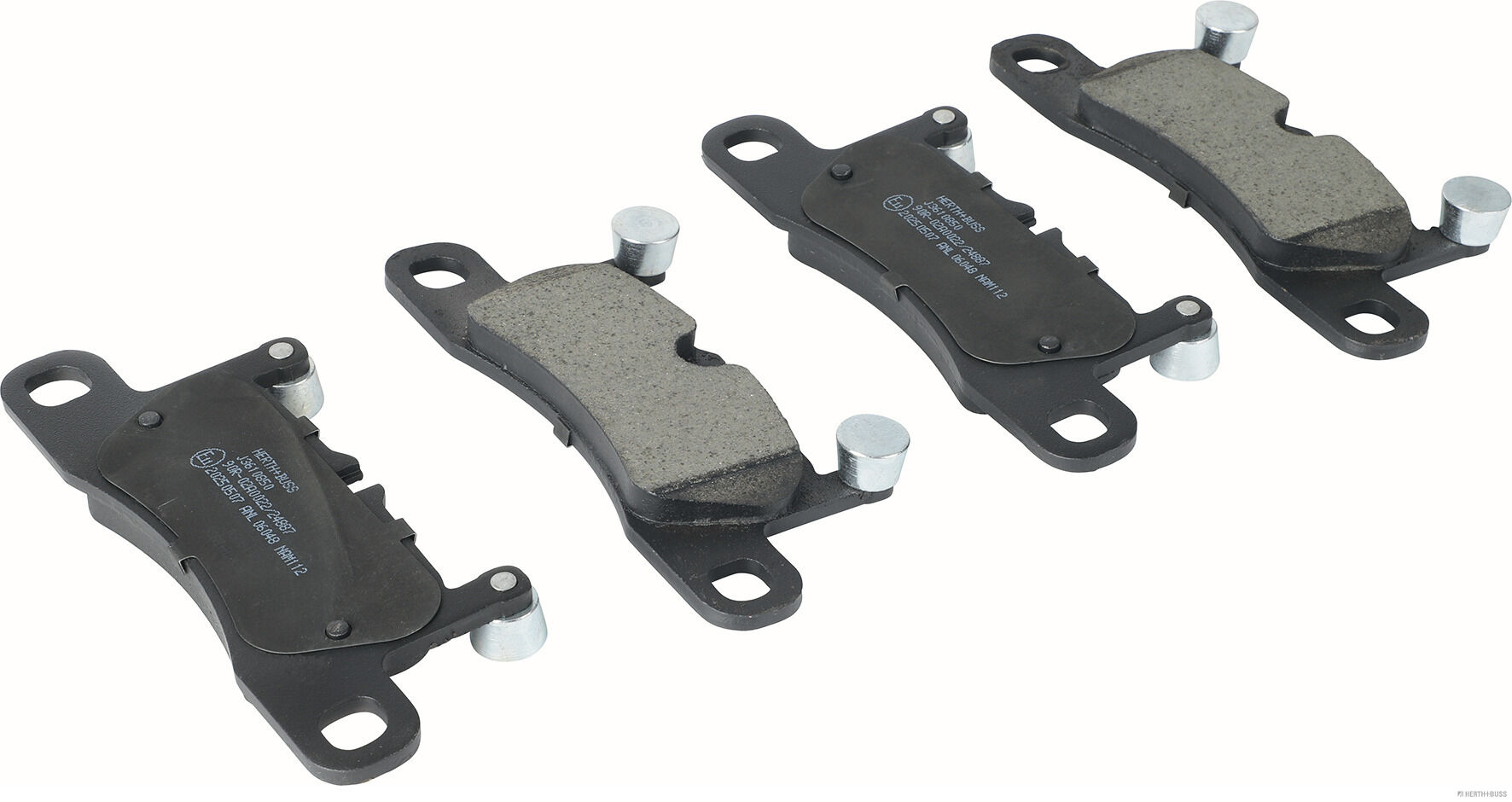 Remblokkenset, schijfrem Herth+Buss Jakoparts J3610850