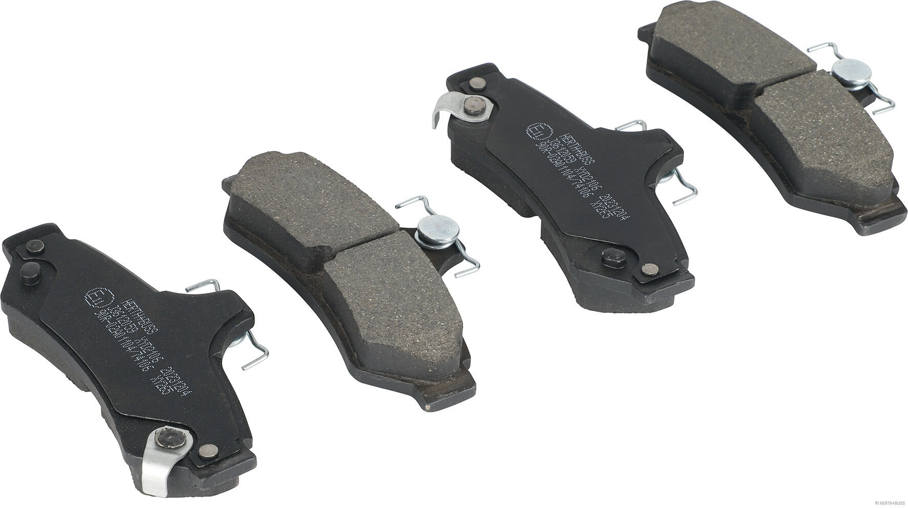 Remblokkenset, schijfrem Herth+Buss Jakoparts J3612059