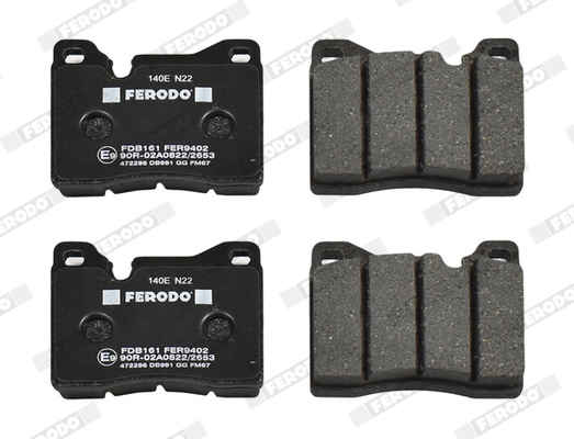 Remblokset Ferodo FDB161