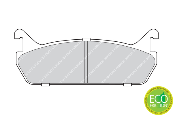 Remblokset Ferodo FDB654