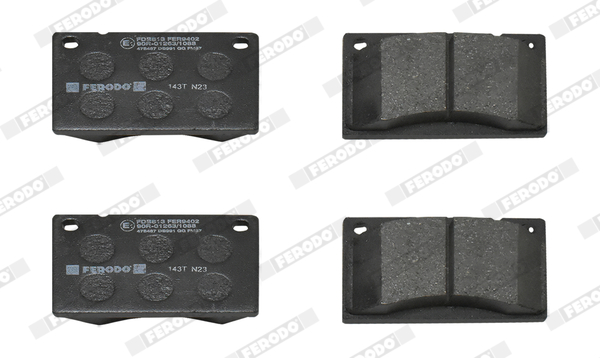Remblokset Ferodo FDB813