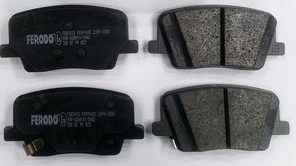 Remblokkenset, schijfrem Ferodo FDB5452