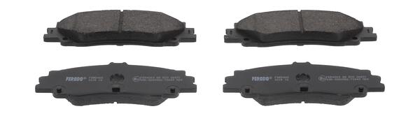 Remblokkenset, schijfrem Ferodo FDB5465