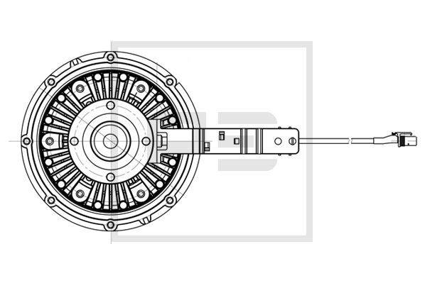 Visco-koppeling Pe Automotive 030.183-00A