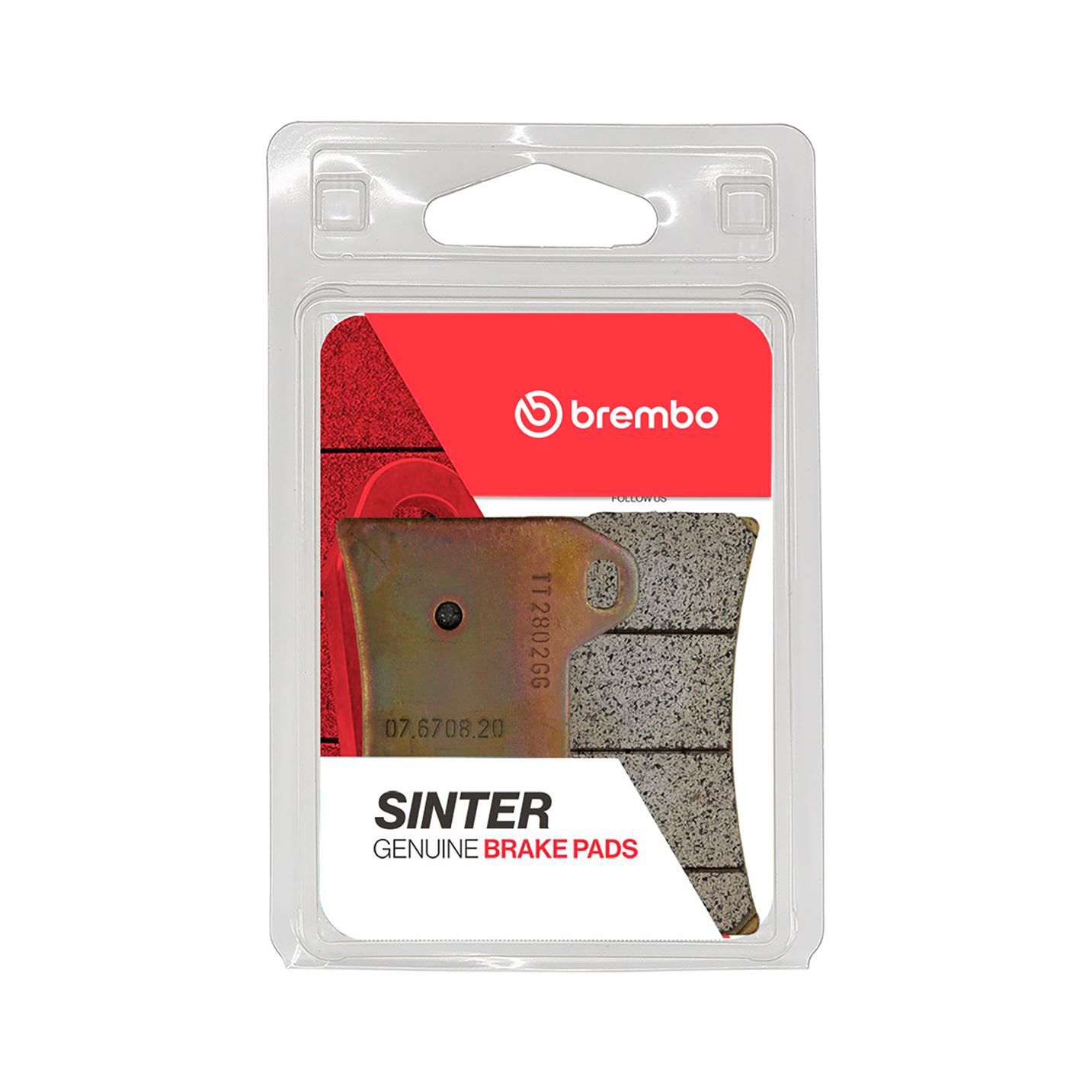 Remblokkenset, schijfrem Brembo 07BB1973