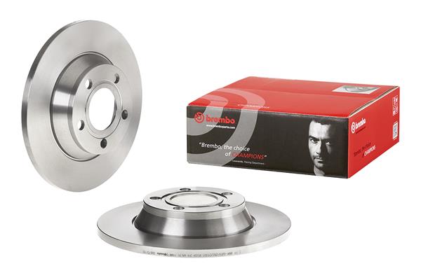 Remschijven Brembo 08.6751.10