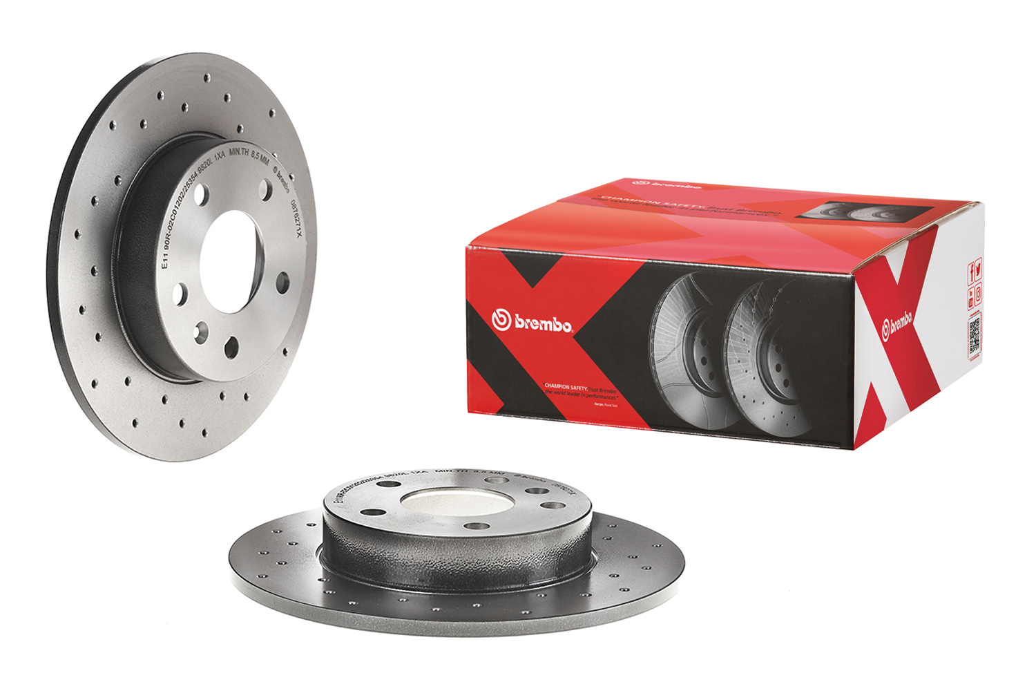 Remschijven Brembo 08.7627.1X