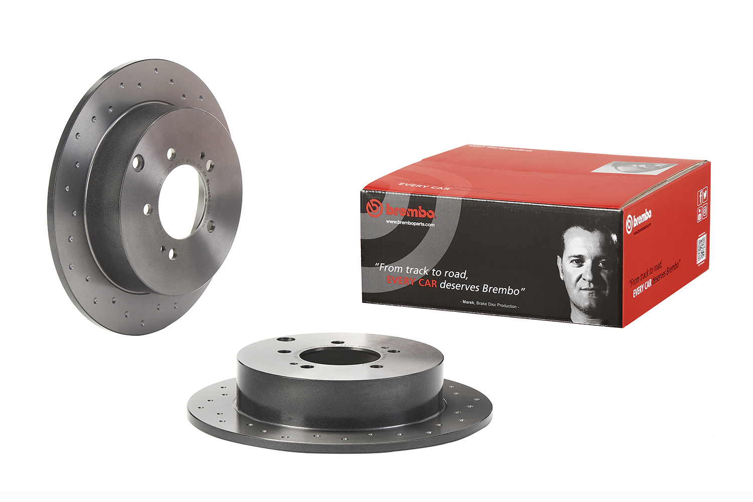 Remschijven Brembo 08.A755.1X