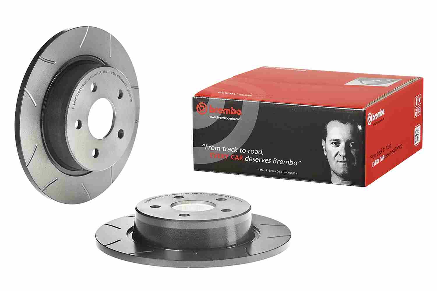 Remschijven Brembo 08.B601.75