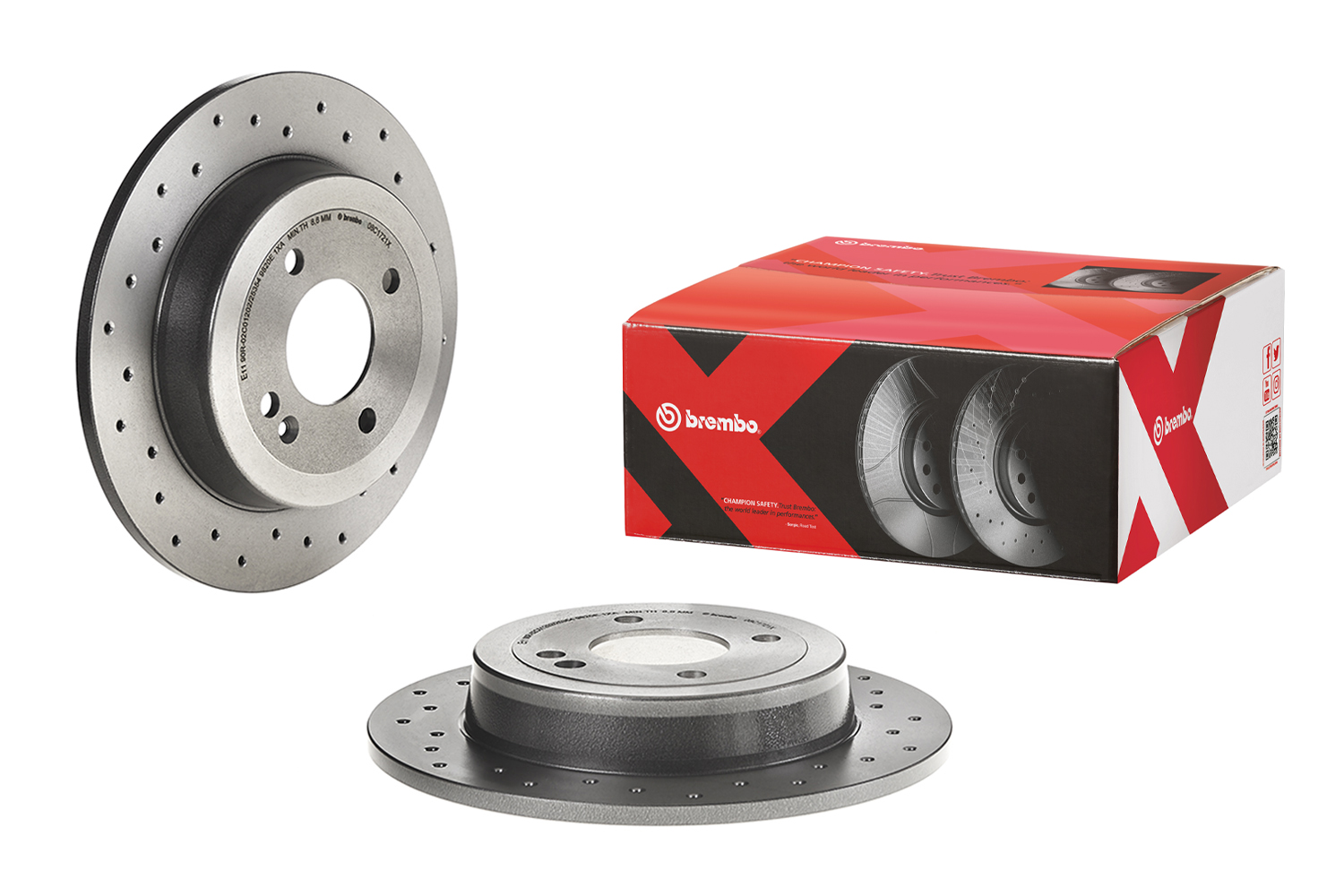 Remschijven Brembo 08.C172.1X