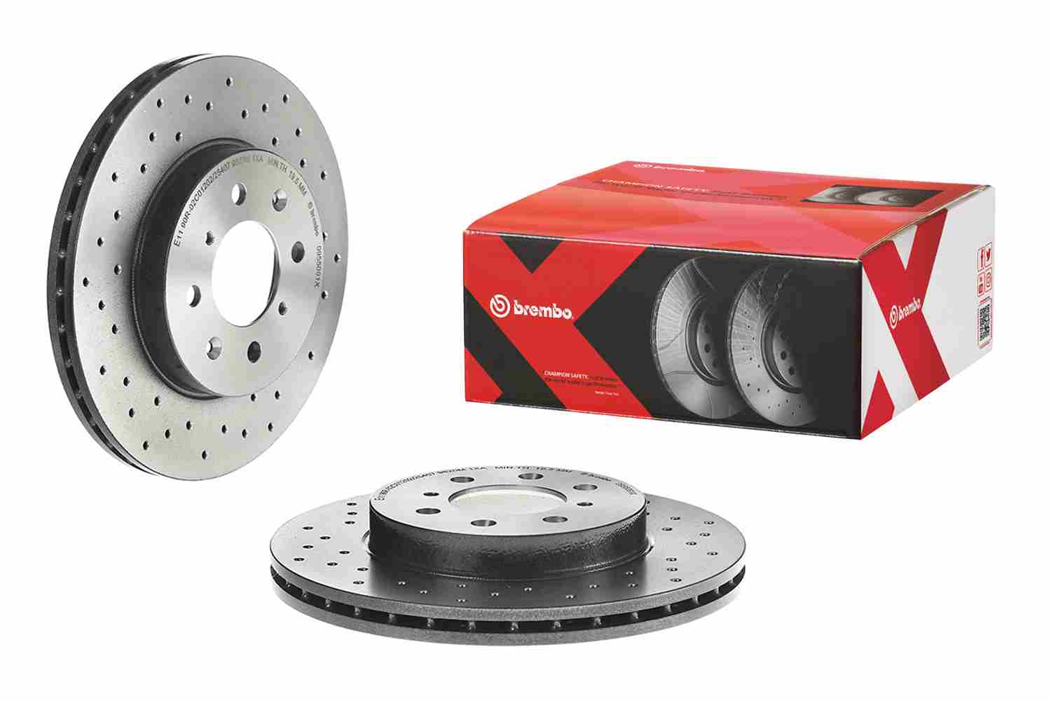 Remschijven Brembo 09.5509.1X