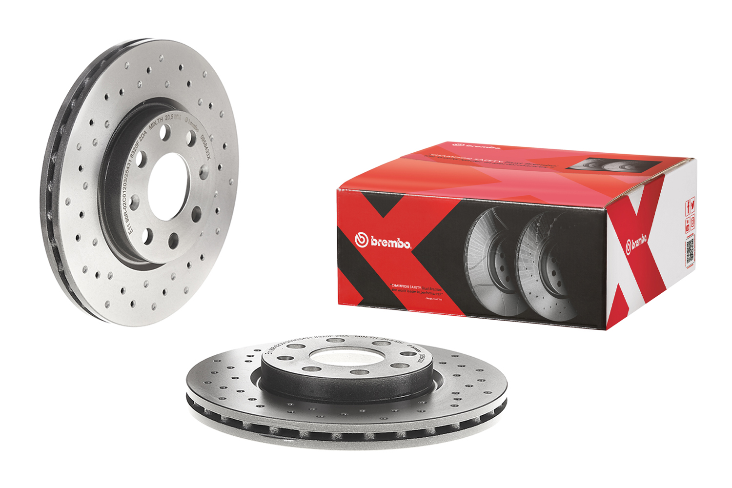 Remschijven Brembo 09.5843.3X