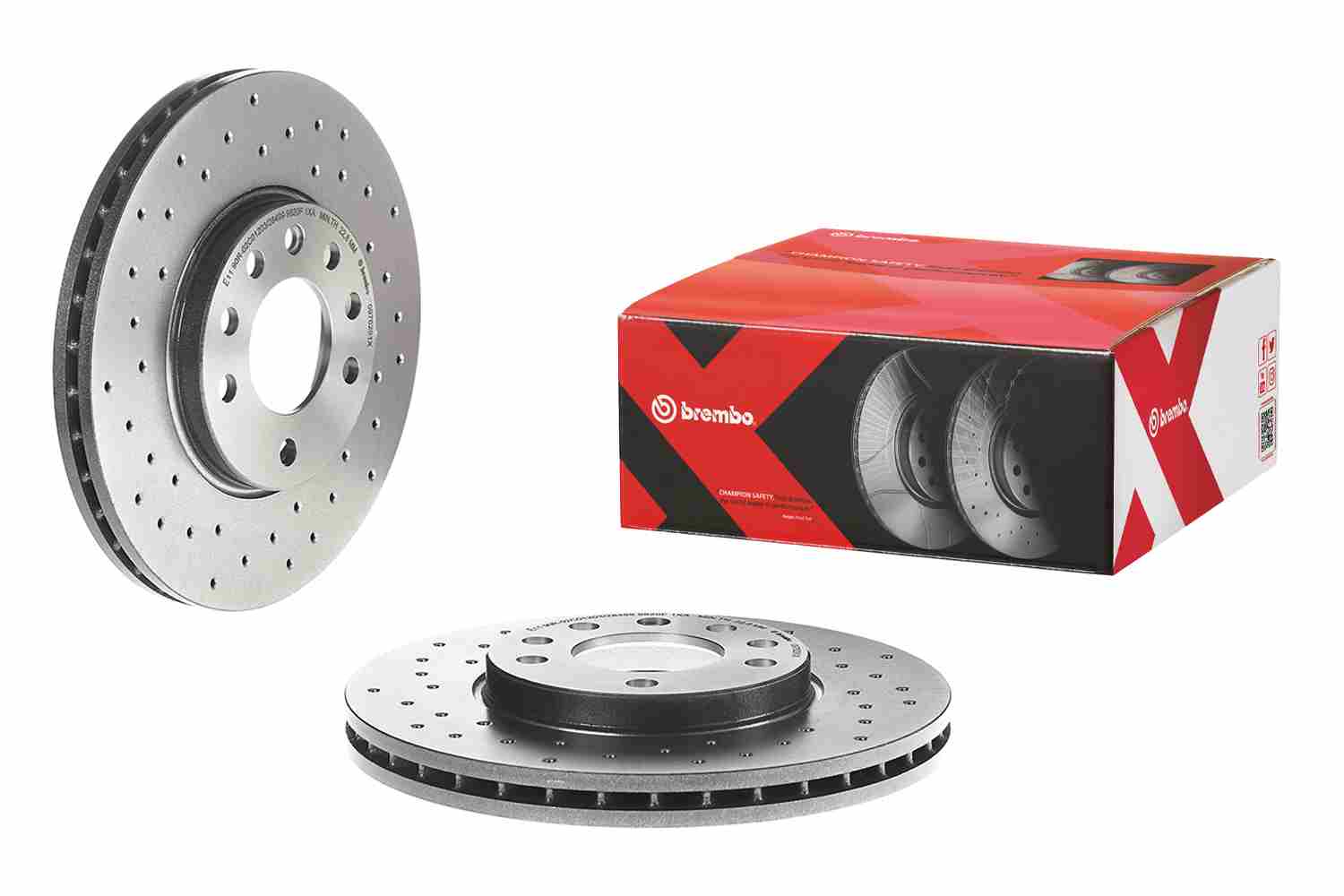 Remschijven Brembo 09.7629.1X