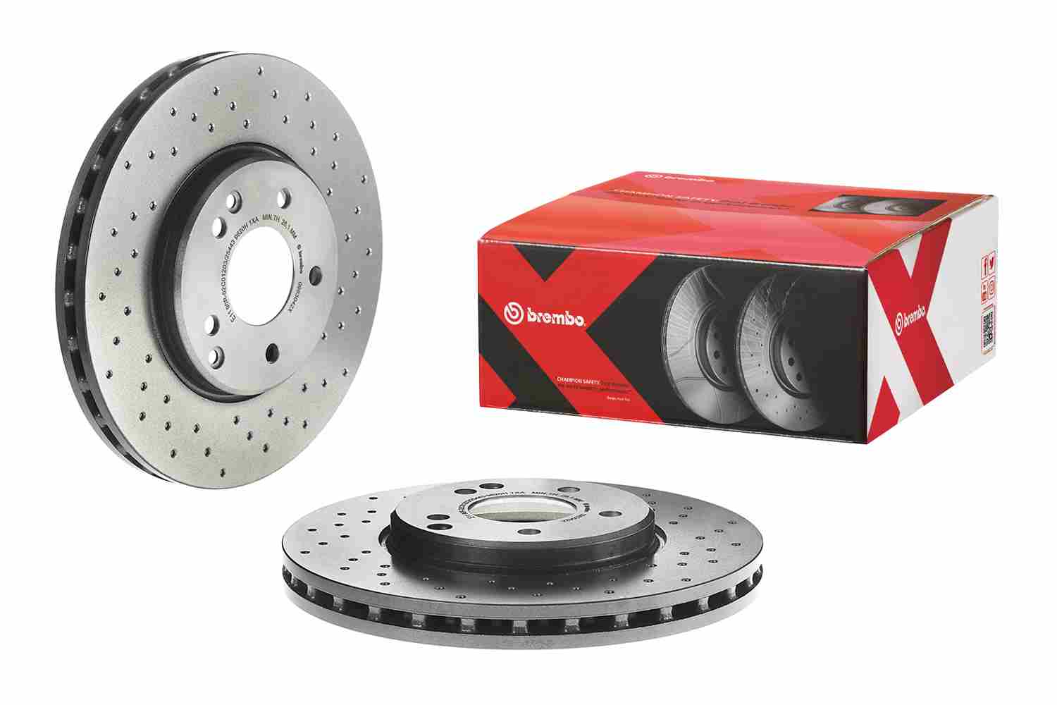 Remschijven Brembo 09.8304.2X
