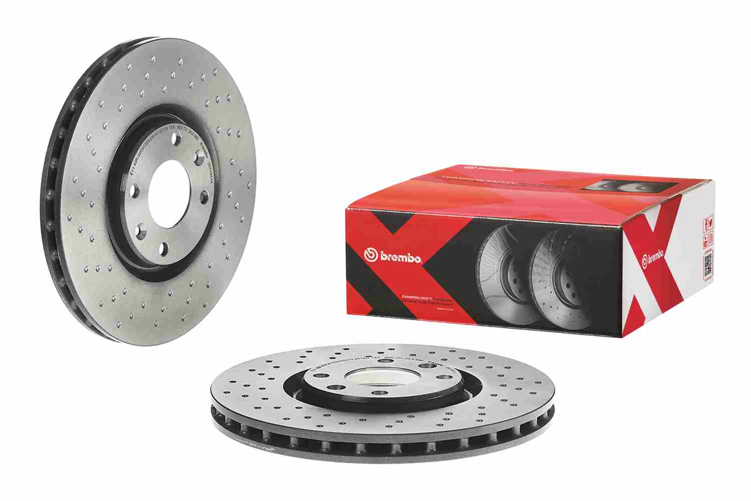 Remschijven Brembo 09.A185.1X