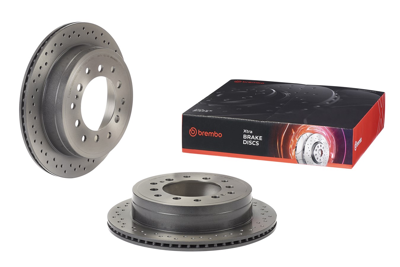 Remschijf Brembo 09.A334.2X
