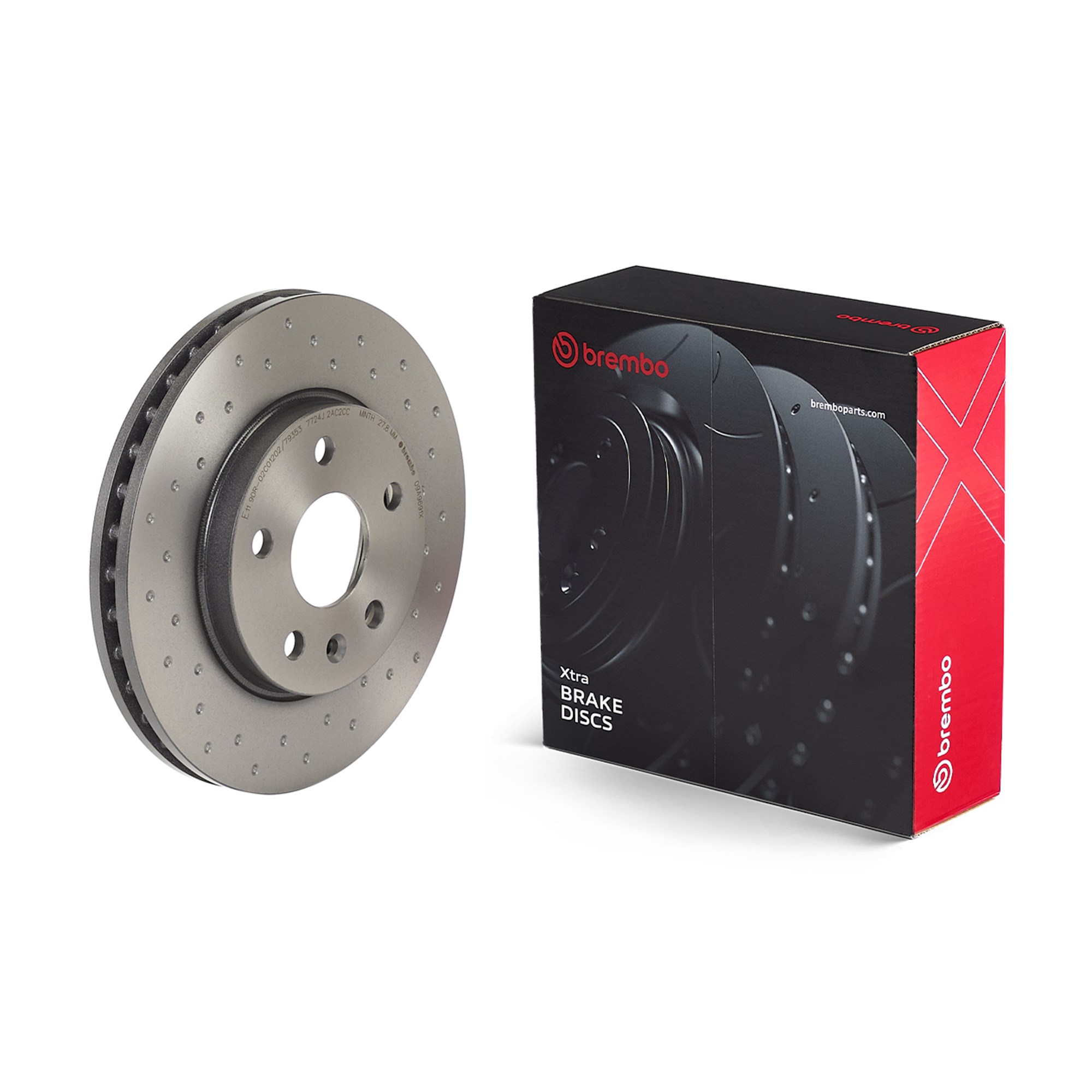 Remschijf Brembo 09.A969.1X