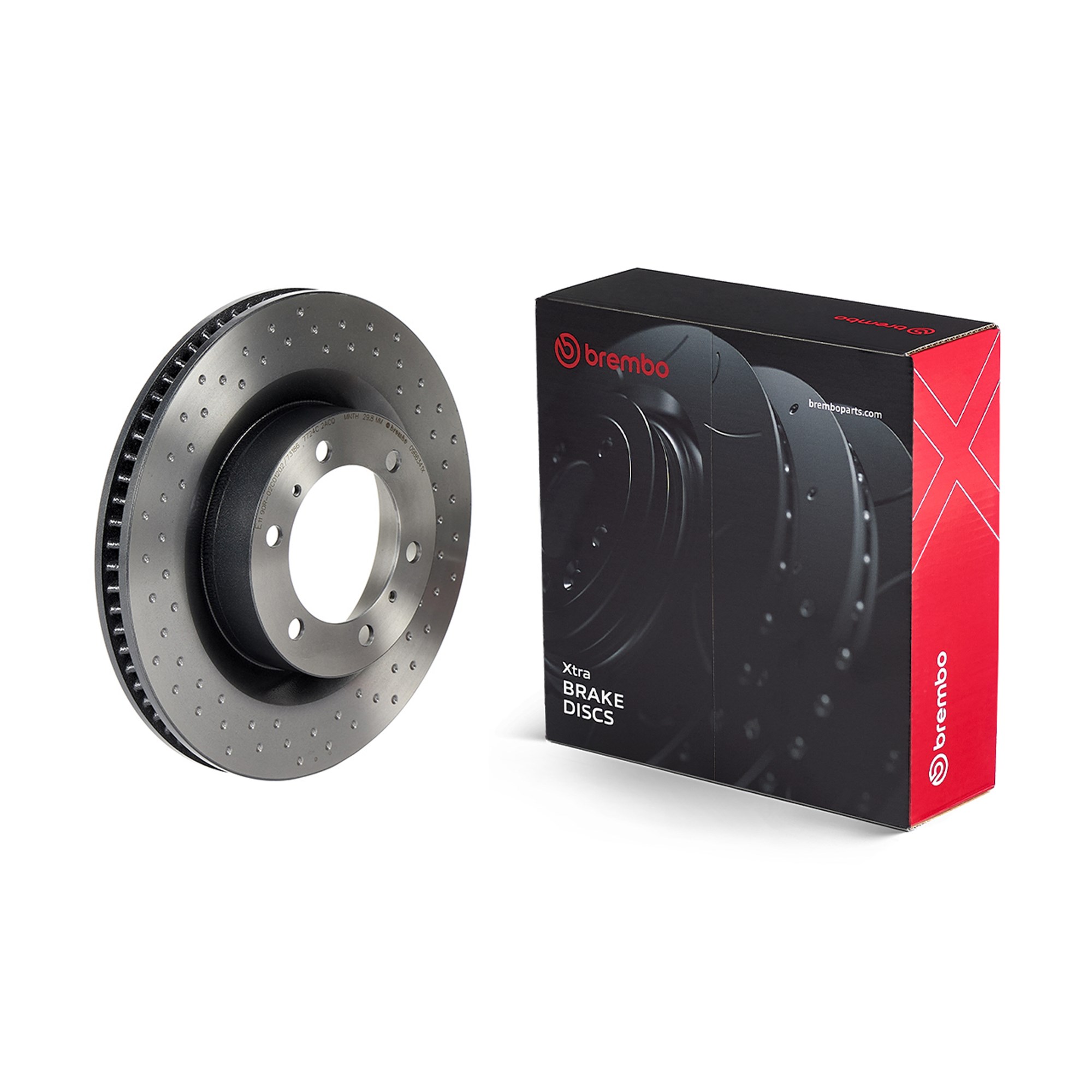 Remschijf Brembo 09.B634.1X