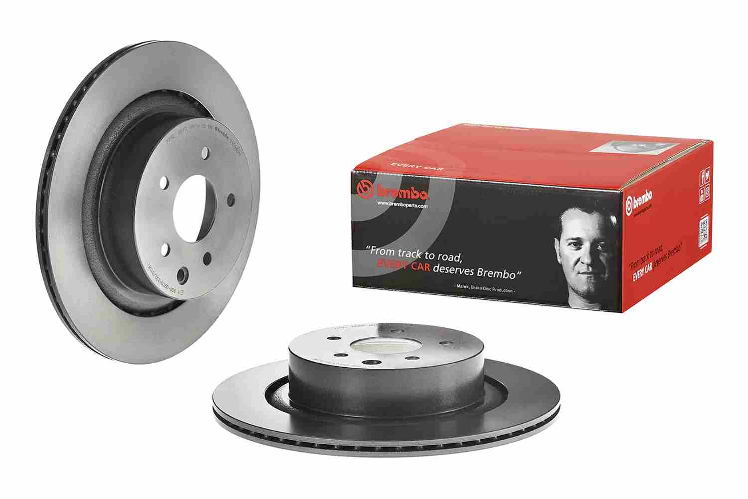 Remschijven Brembo 09.D689.11
