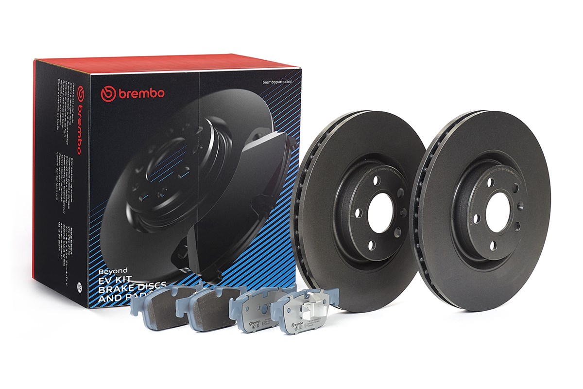 Remmenset, remschijf Brembo KT 08 066