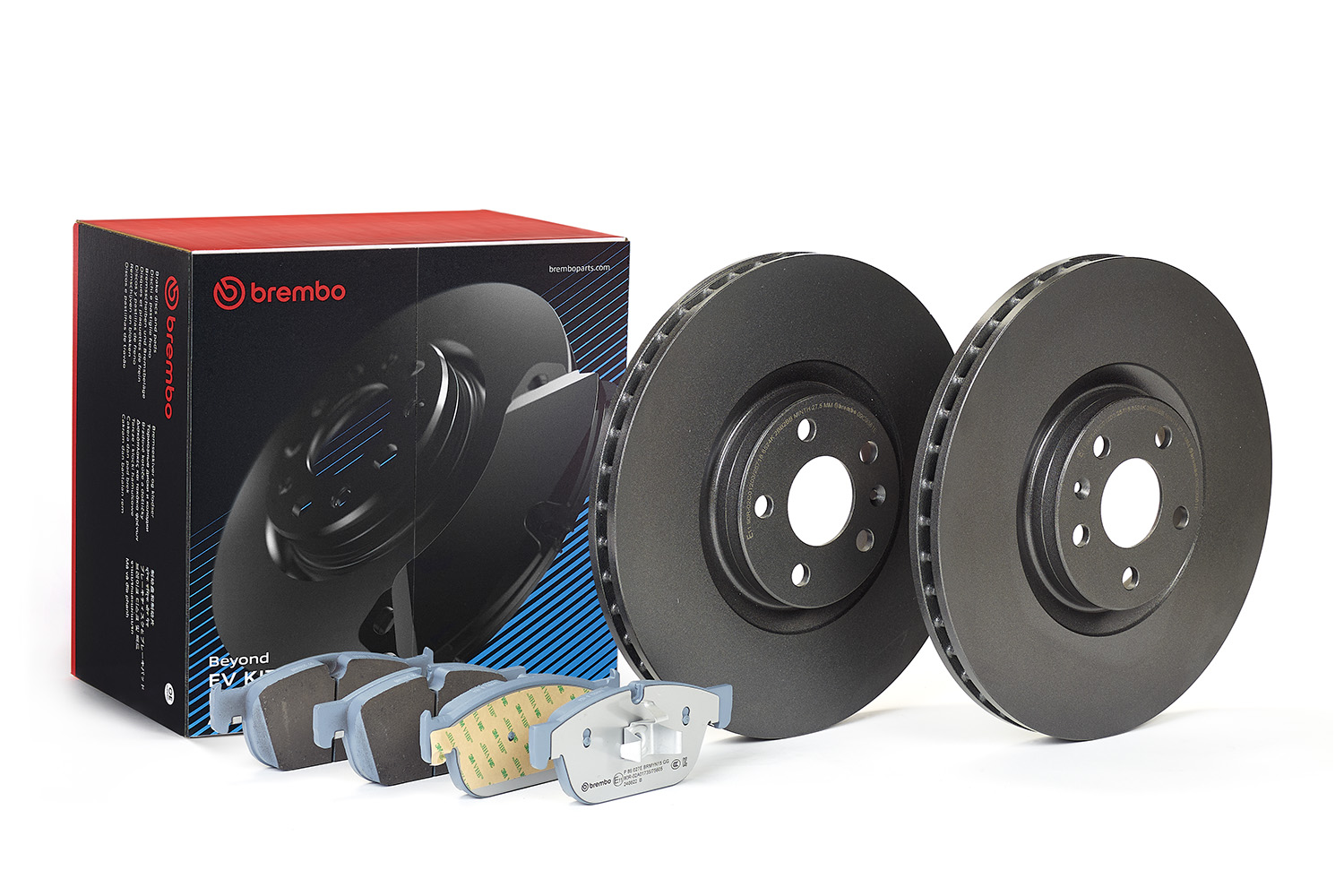 Remmenset, remschijf Brembo KT 08 067