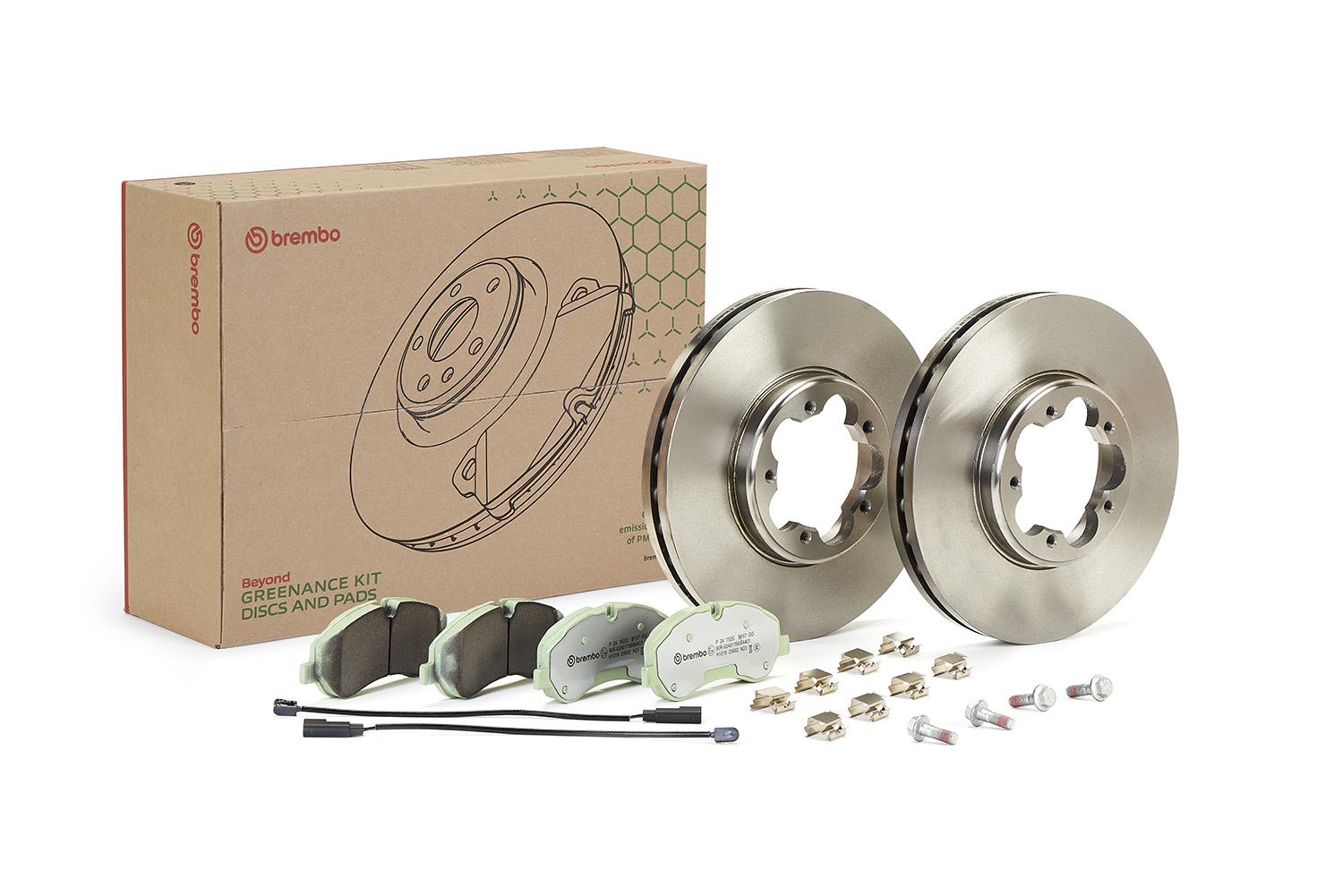 Remmenset, remschijf Brembo KT 10 010