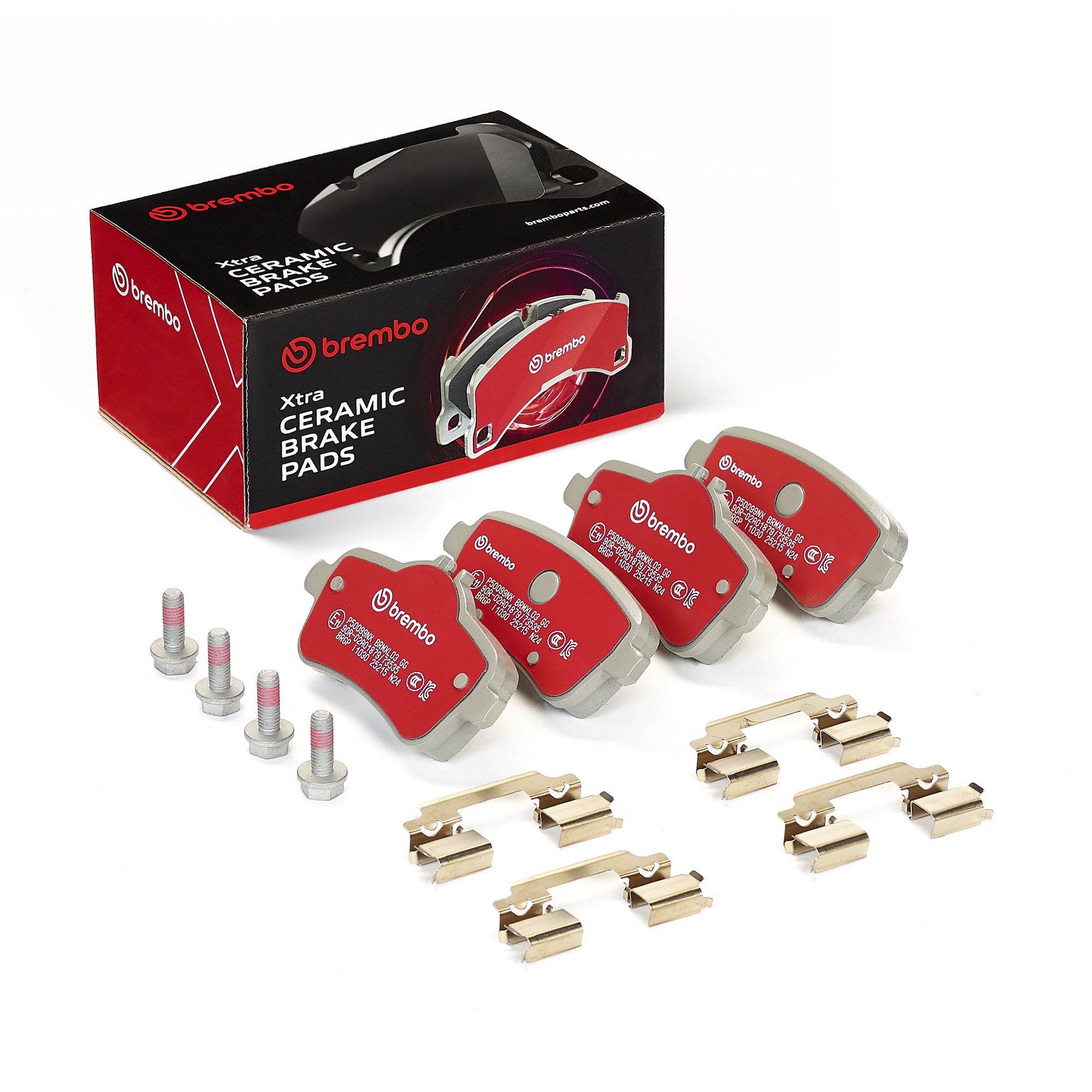 Remblokkenset, schijfrem Brembo P50099NX