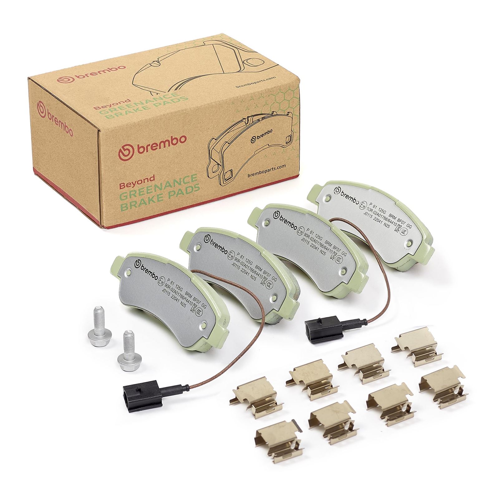 Remblokset Brembo P 61 125G