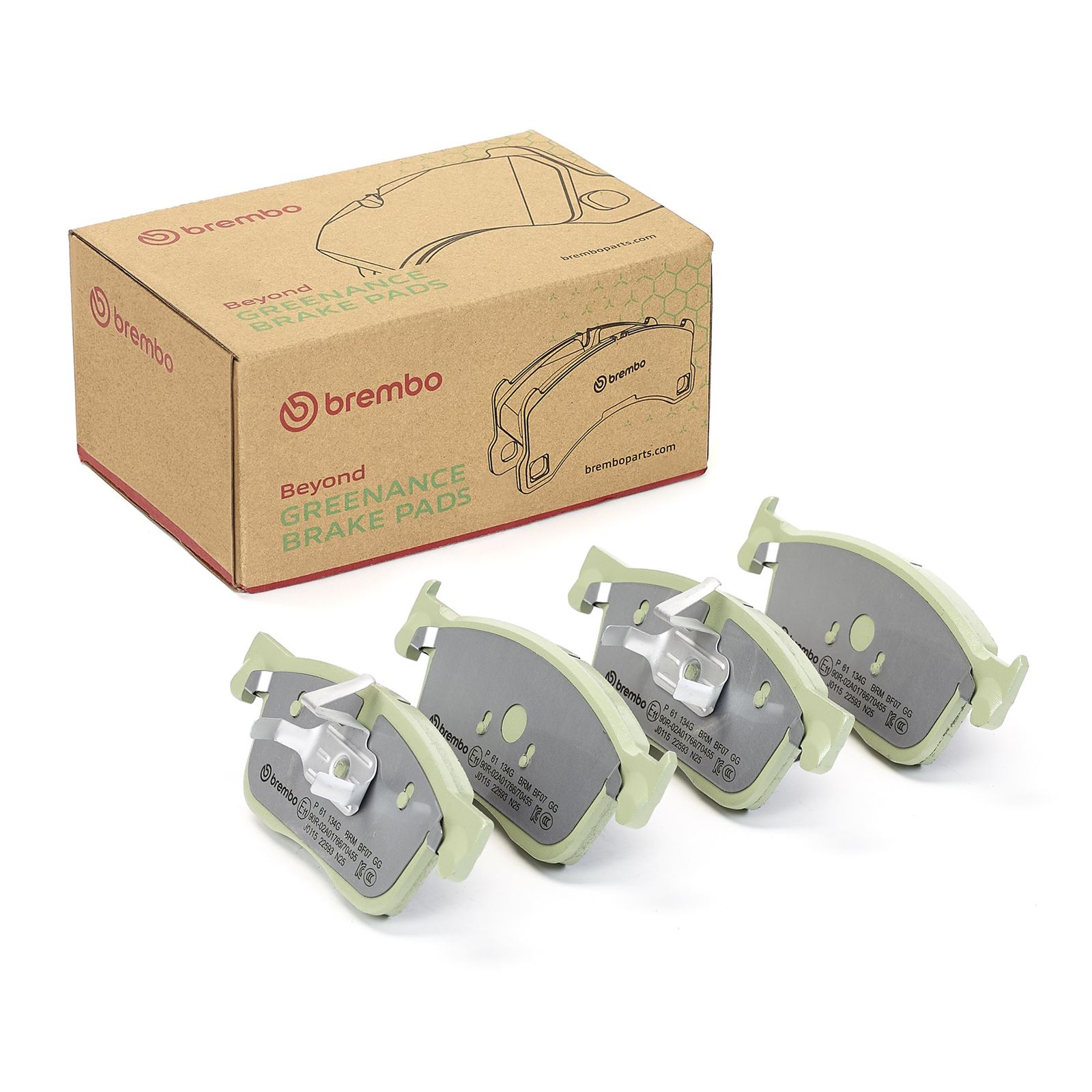 Remblokset Brembo P 61 134G