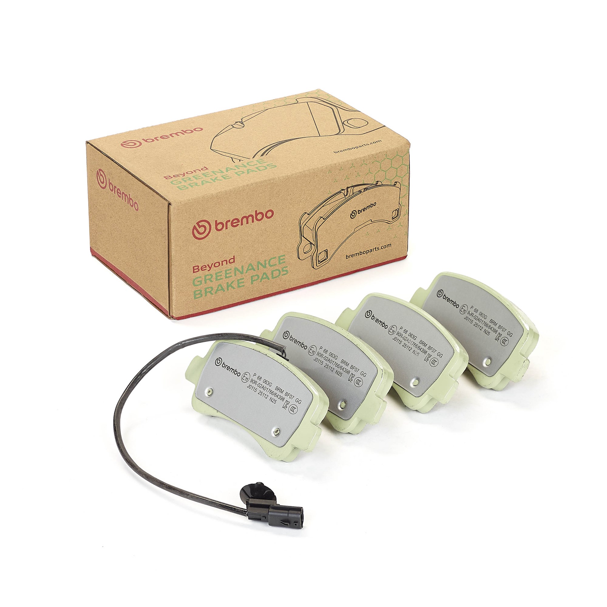 Remblokset Brembo P 68 063G