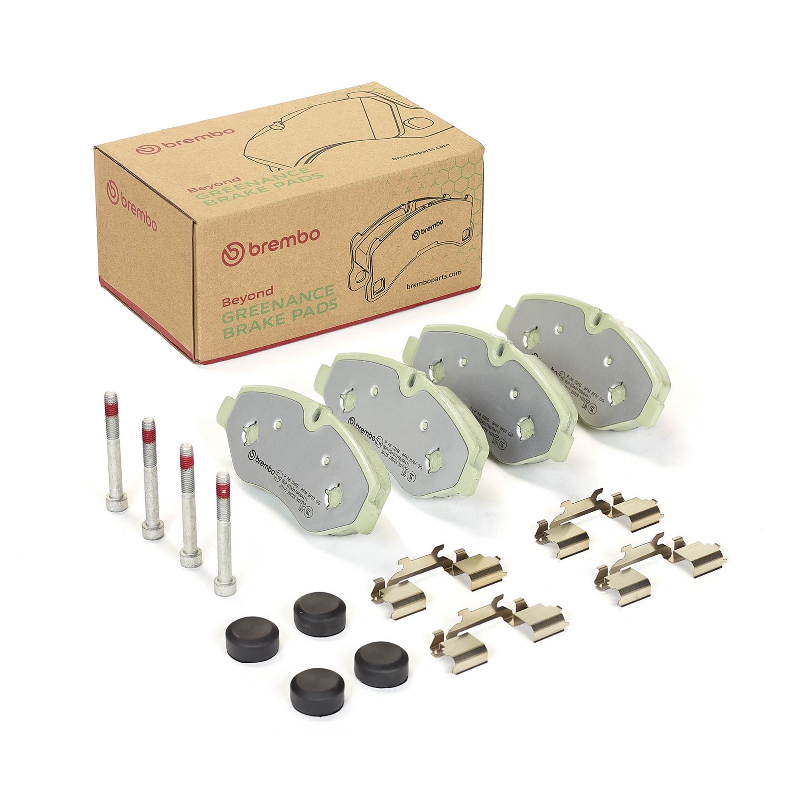 Remblokset Brembo P A6 026G