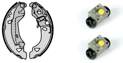 Remschoen set Brembo H 23 060