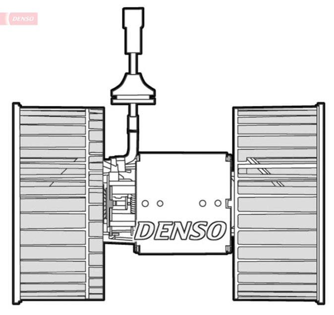 Kachelventilator Denso DEA12002