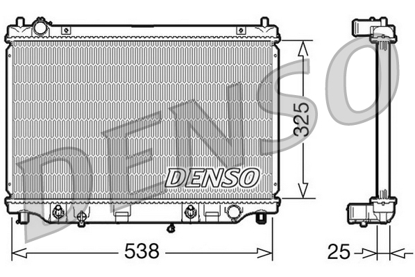 Radiateur Denso DRM44017