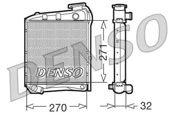 Radiateur Denso DRM99007