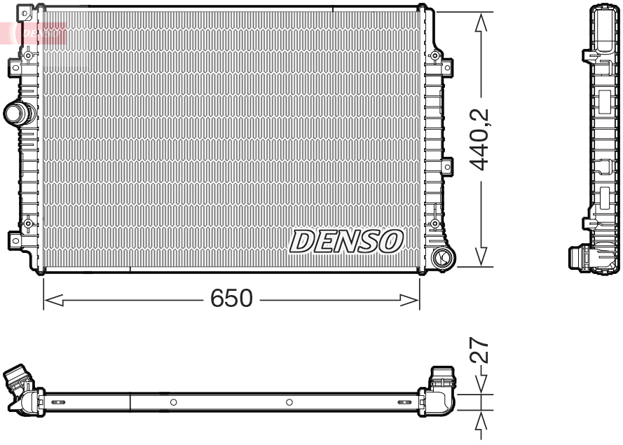 Radiateur Denso DRM32065
