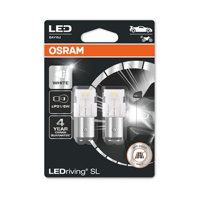 Gloeilamp, dagrijverlichting/breedtelicht Osram 7528DWP-02B