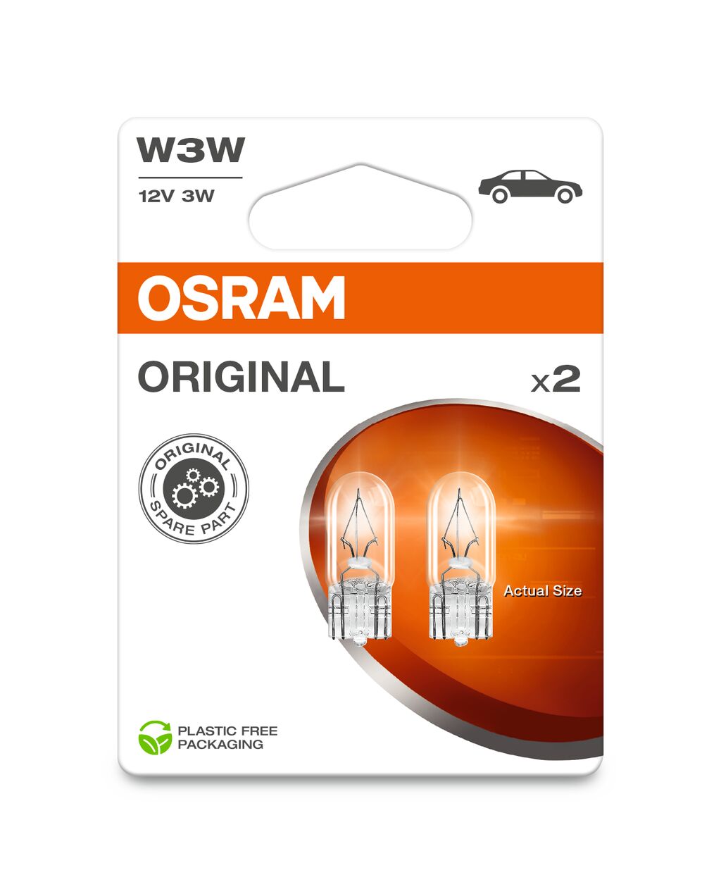 Gloeilamp, knipperlicht Osram 2821-2BL