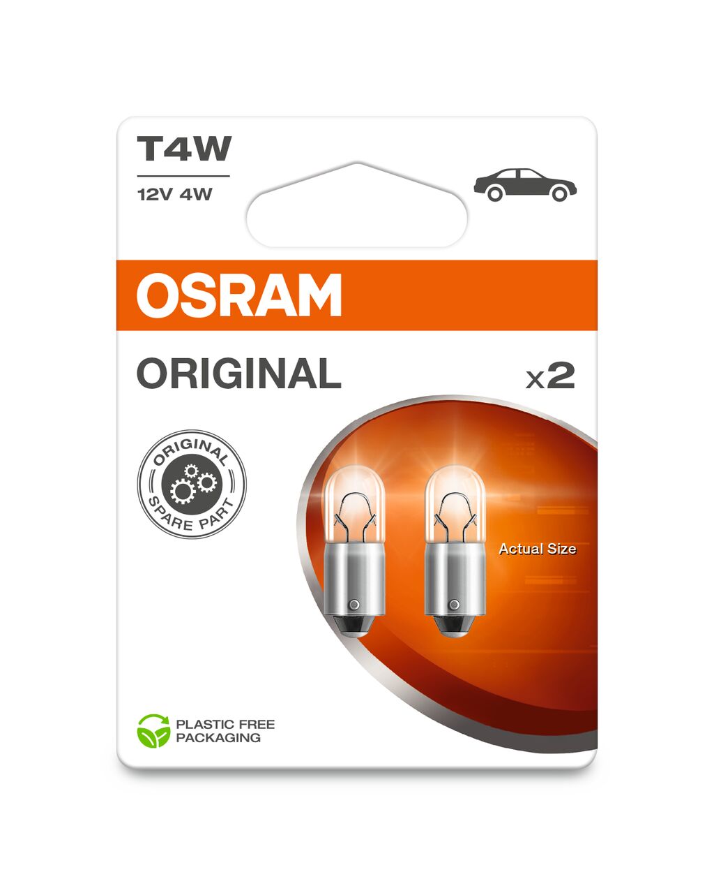 Gloeilamp, knipperlicht Osram 3893-2BL