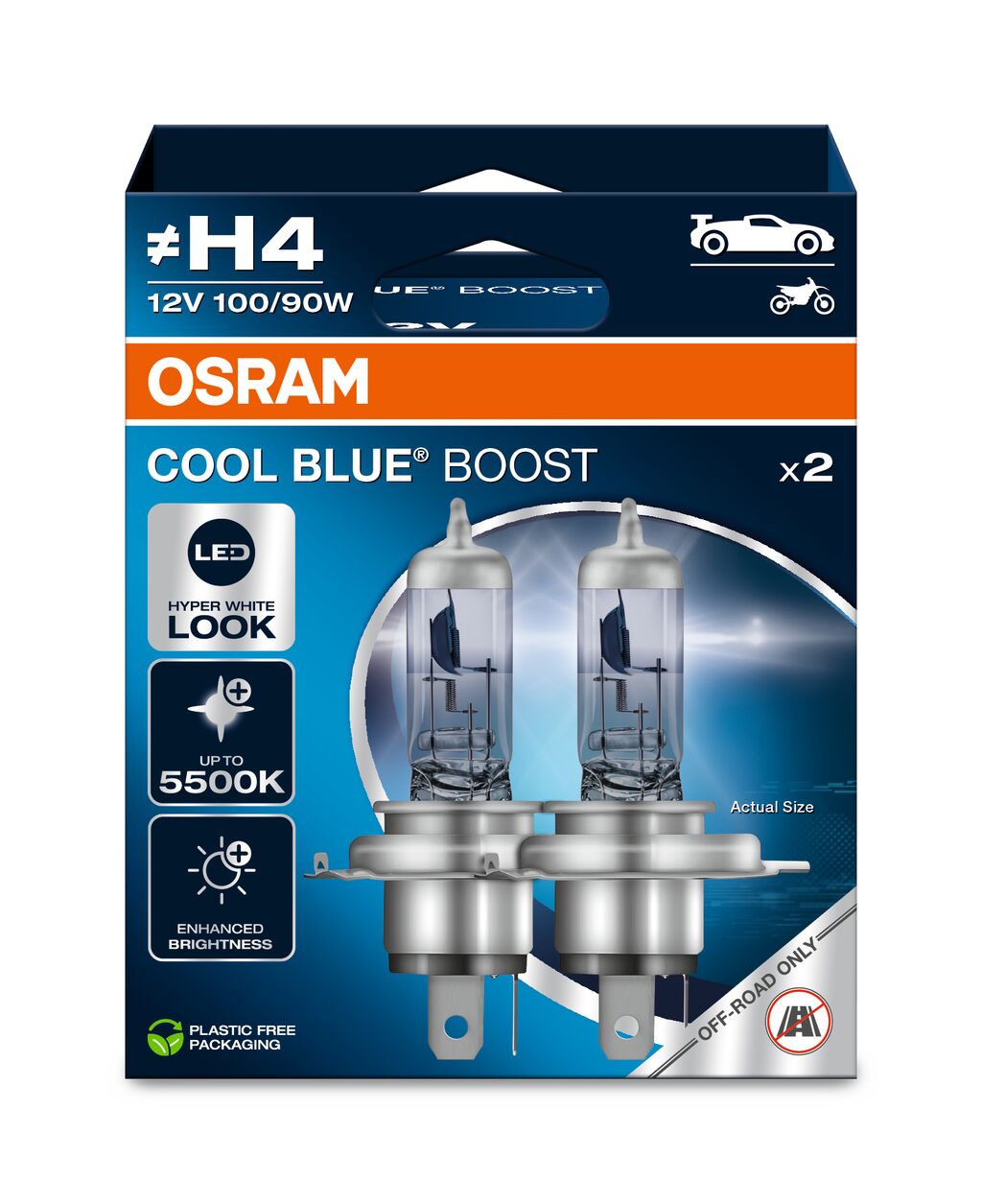 Gloeilamp, verstraler Osram 62193CBB-2HB