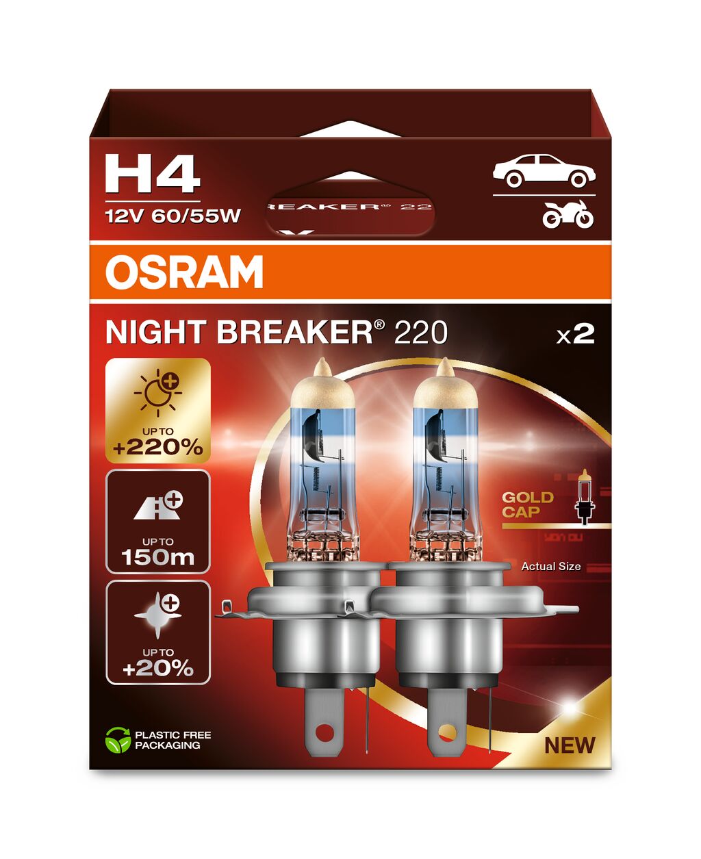 Gloeilamp, verstraler Osram 64193NB220-2HB