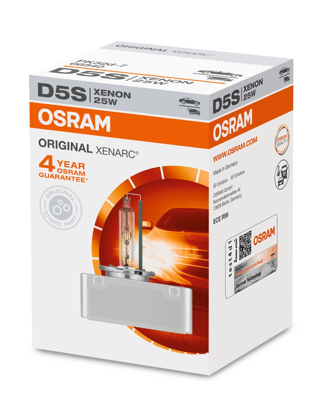 Gloeilamp, verstraler Osram 66540