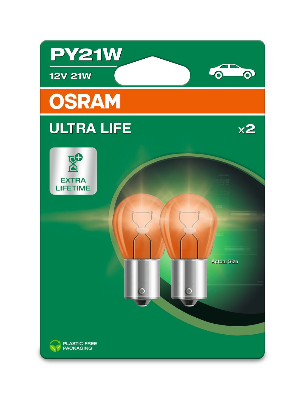 Gloeilamp, knipperlicht Osram 7507ULT-2BL