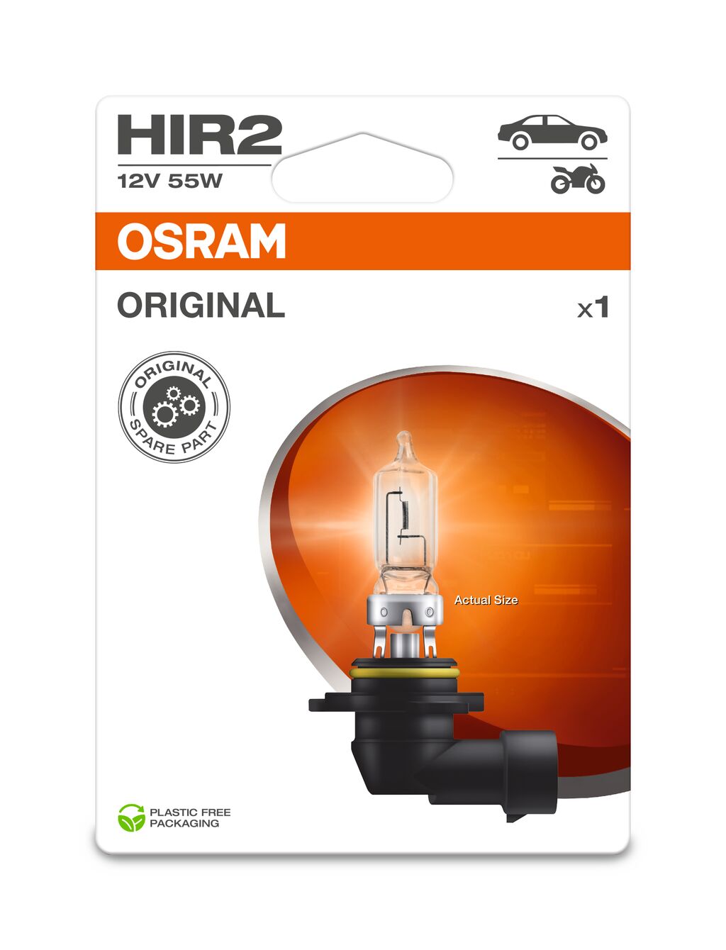 Gloeilamp, verstraler Osram 9012-1BL