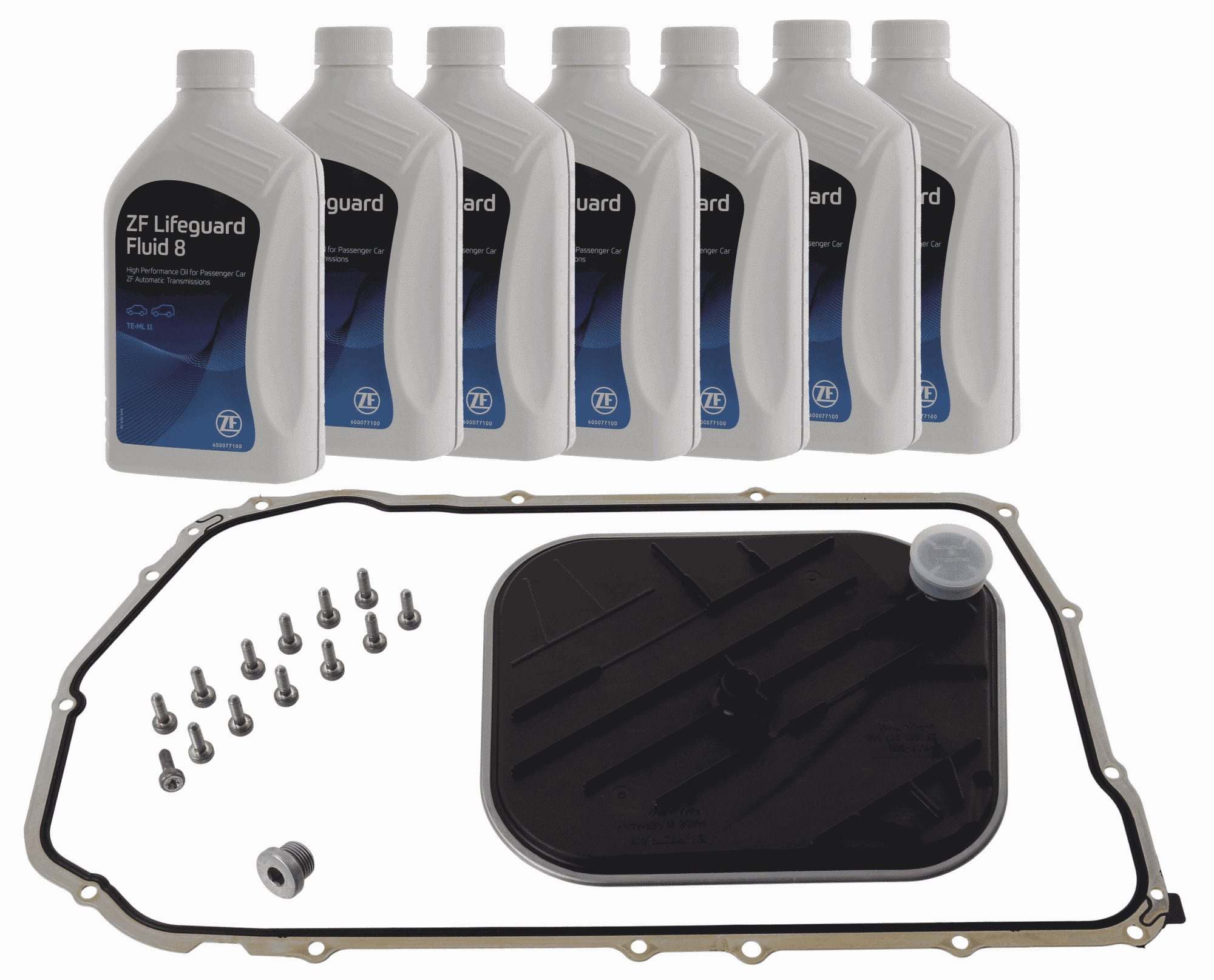 Onderd.set, olie verversen van automatische versnellingsbak ZF 1091.298.082