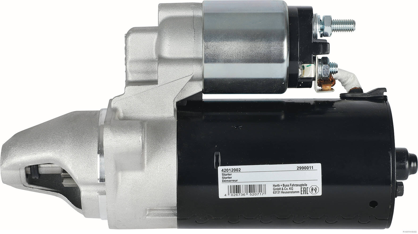 Startmotor / Starter Herth+Buss Elparts 42012002